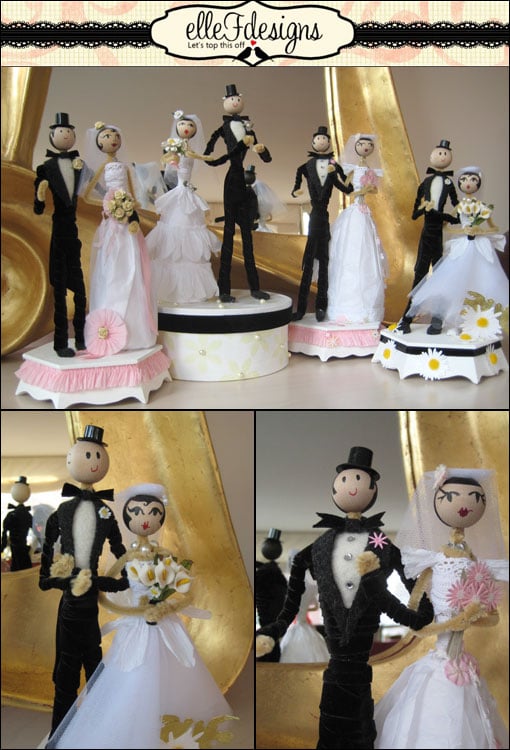 Elle F Designs - Cake Toppers
