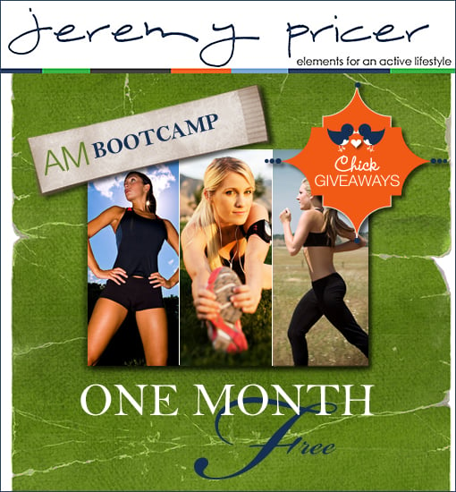 BOOT CAMP GIVEAWAY! $180 PRIZE!!