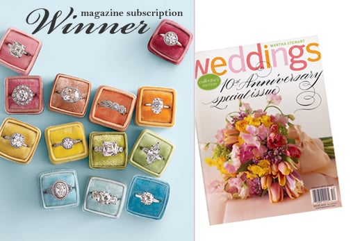Magazine Subscription Giveaway Winner