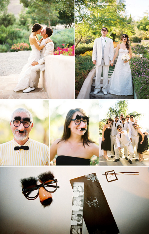 Groucho Glasses + Jose Villa Photography