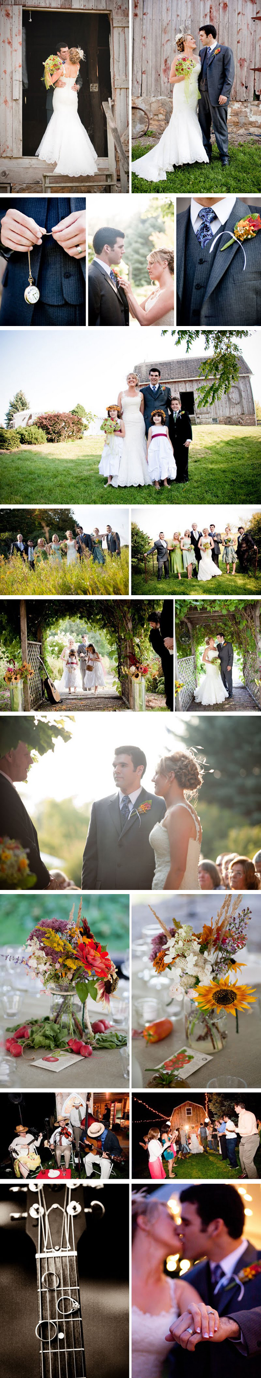 {erin johnson photography} Melissa and Ben {married}