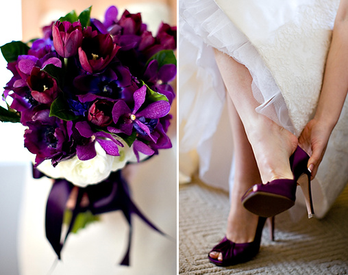 Purple Wedding Ideas by jennifer s rau photography