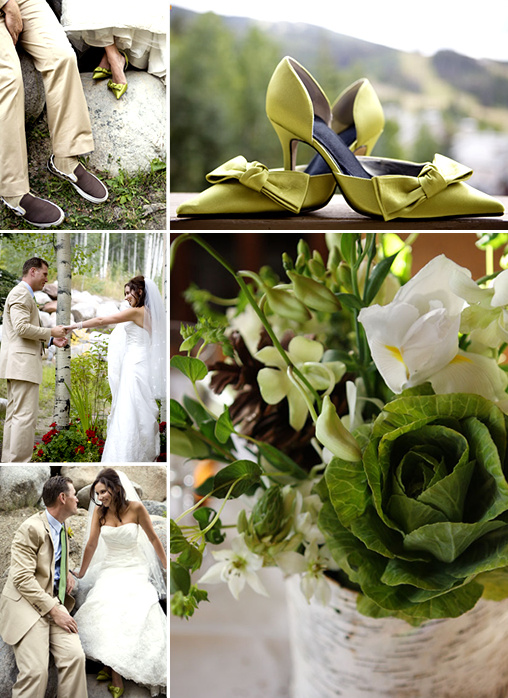 Brown and Green Wedding Ideas