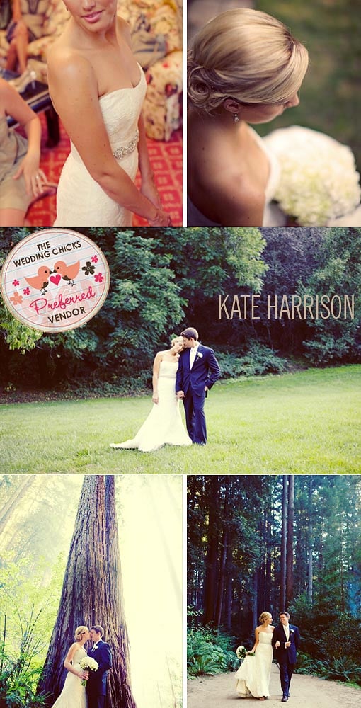 Gorgeous, rustic & vintage wedding at Nestldown photographed by Kate Harrison Photography.