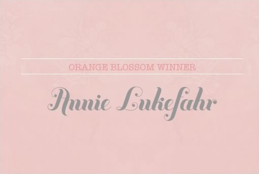 Orange Blossom Winner