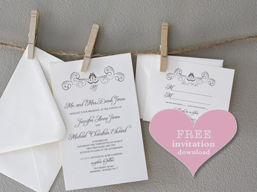 FREE WEDDING INVITAITON
