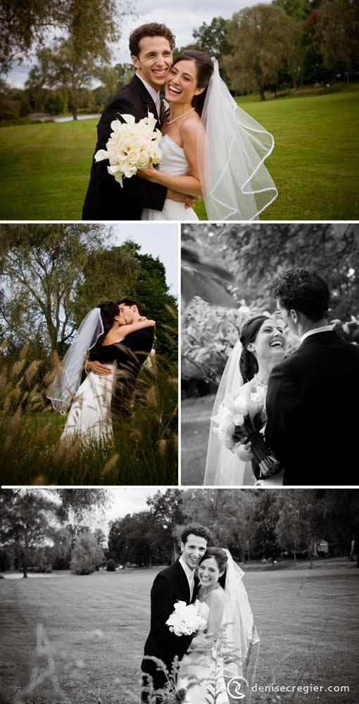 Joyful couple celebrating their wedding day with love and smiles