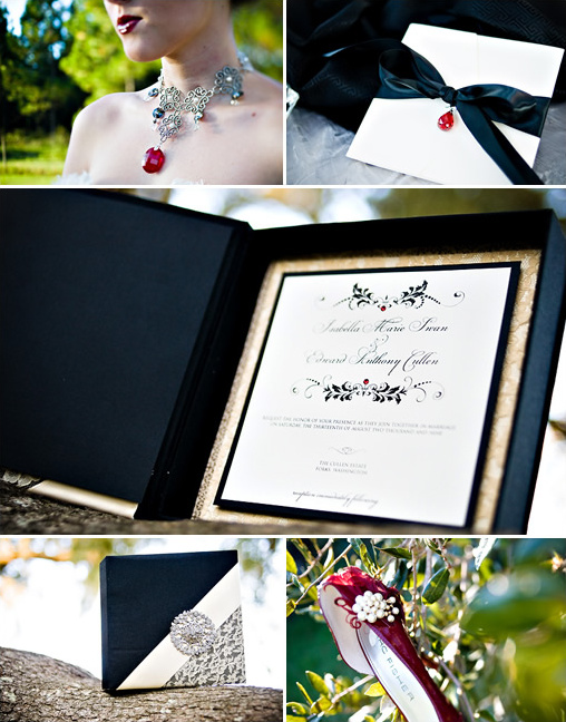 bella and edwards wedding guest book