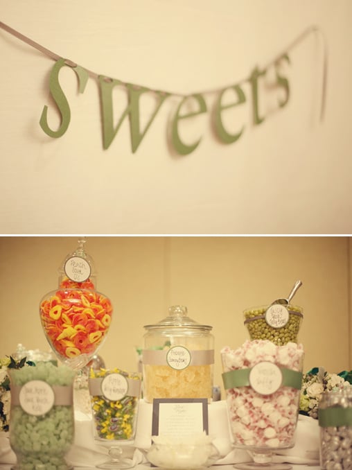 Joyful Weddings Candy Table
