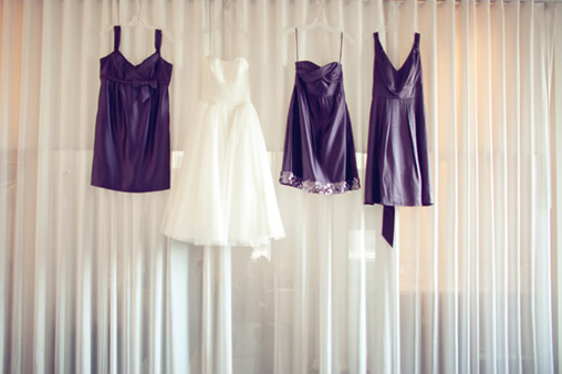 Purple Bridesmaid Dresses
