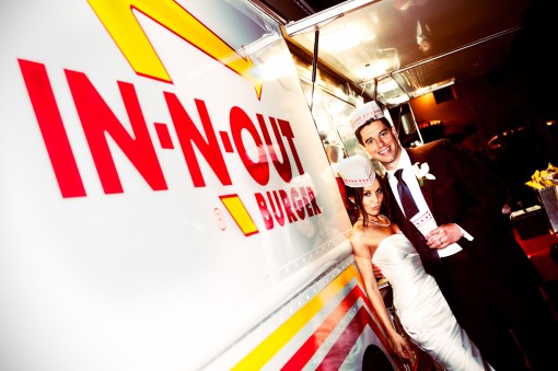 In N Out Truck Comes to Your Wedding for Late Night Munchies!!