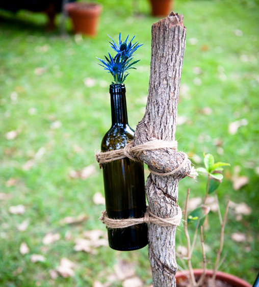 wine bottle wedding