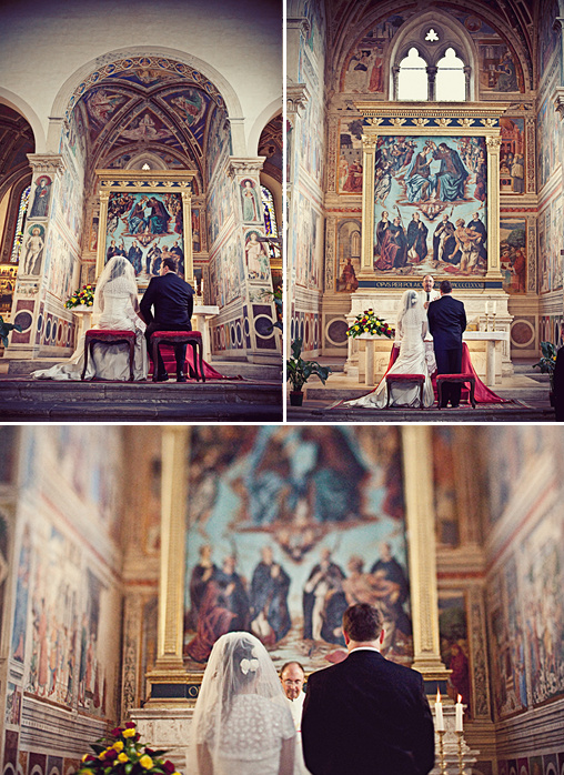 Italian Church Wedding