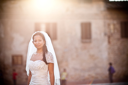 Destination Italian Bride