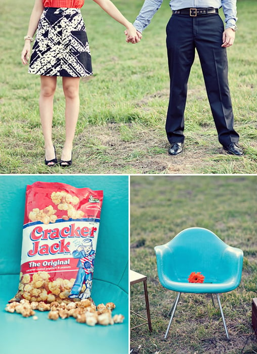 Vintage Style Engagement From Heather Kincaid