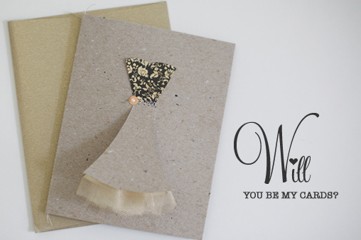 Fashion Will You Be My Bridesmaid Do It Yourself Cards Ideas