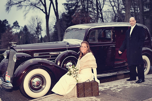 NY Vintage Winter Wedding By Jessica Leigh Morrisy Photography