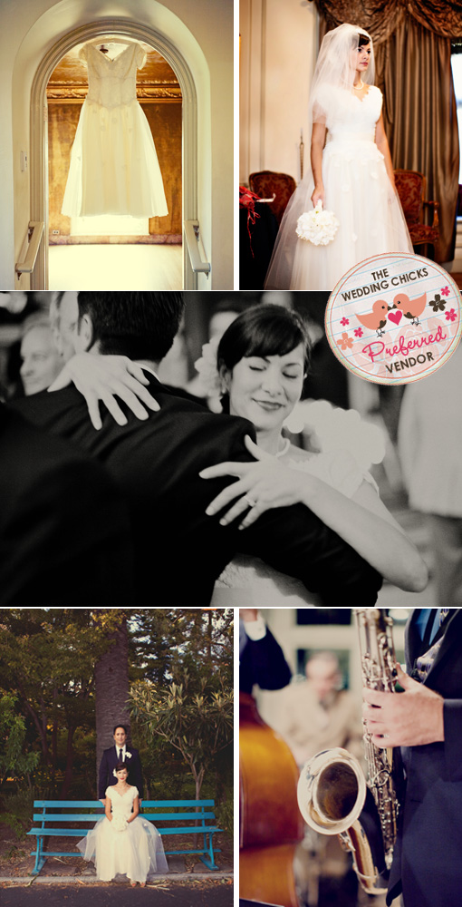 Retro, Vintage, Mad Men Wedding Photography by Kate Harrison