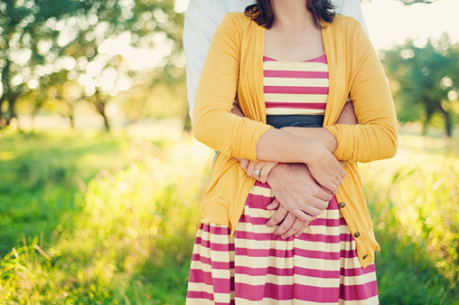 Shabby Chic Picnic Engagement Shoot