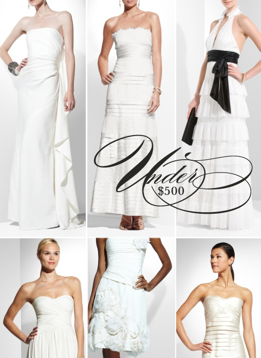 Stylish Wedding Dresses Under $500 From BCBG