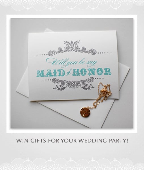 Wedding Party Giveaway!