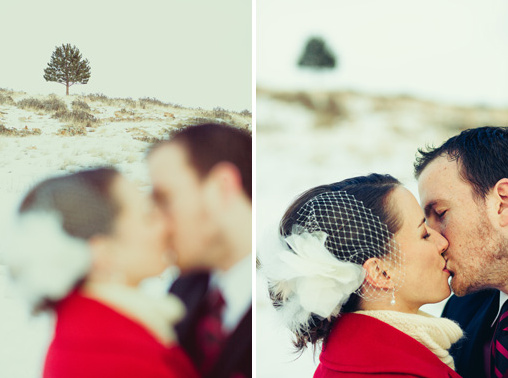 Angela and Rob's wonderful little winter wedding