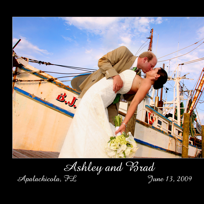 Ashley and Brad's Apalachicola, Fl Wedding