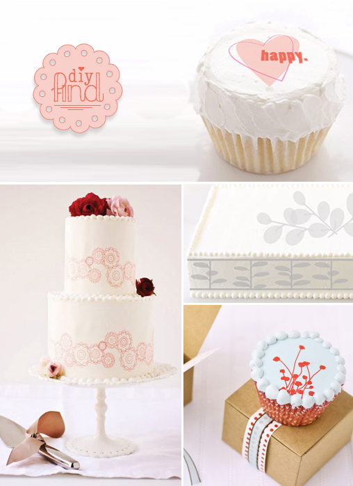 DIY Wedding Cupcakes & Cakes From Ticings