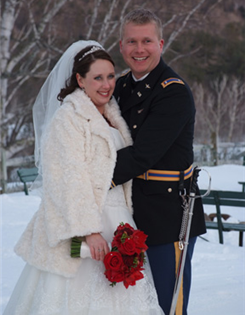 Jenni and Andrew's Winter Wedding in Jackson, NH