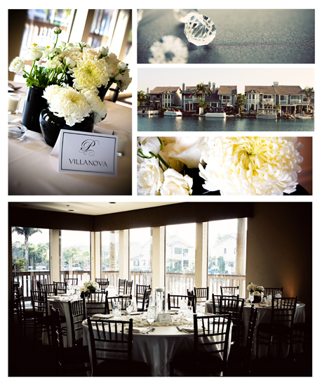 Black and Champagne Wedding