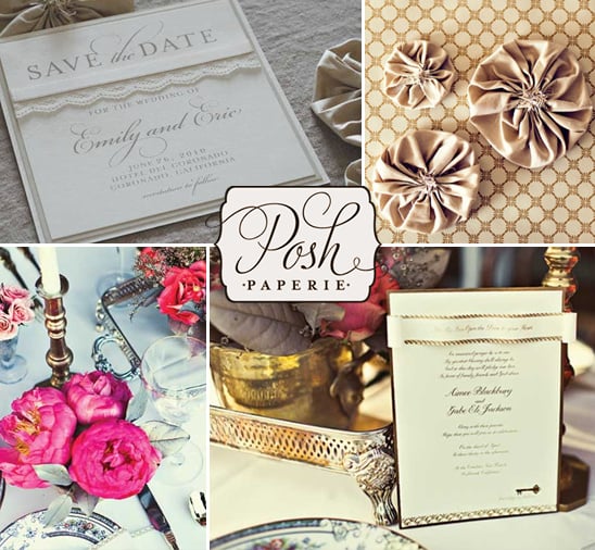 100 Custom Save The Dates From Posh Paperie