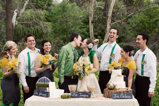 green wedding ideas