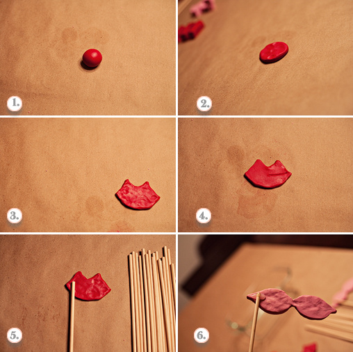 mustaches diy tutorial
