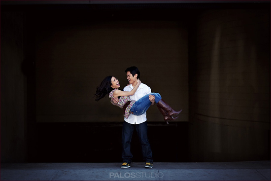 Old Town Pasadena Engagement Session
