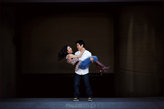 Old Town Pasadena Engagement Session | Palos Studio