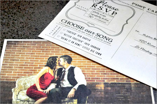 Vintage Wedding Invites