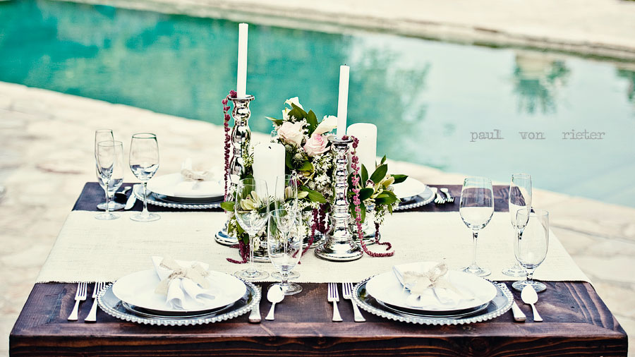 A table setting to die for...