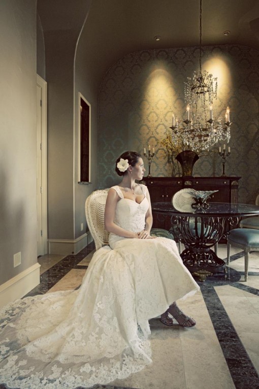A timeless bridal session