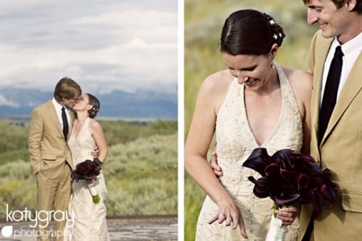 Jackson Hole Wyoming wedding photographs