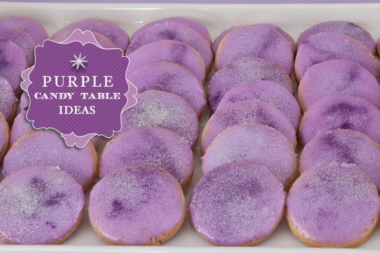 Purple Dessert Table Ideas