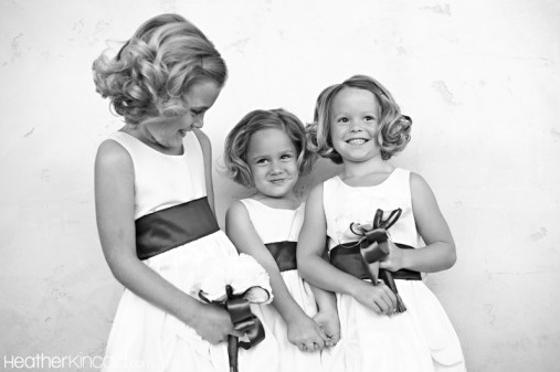 The Cutest Flower Girls... Ever. In Palm Springs.