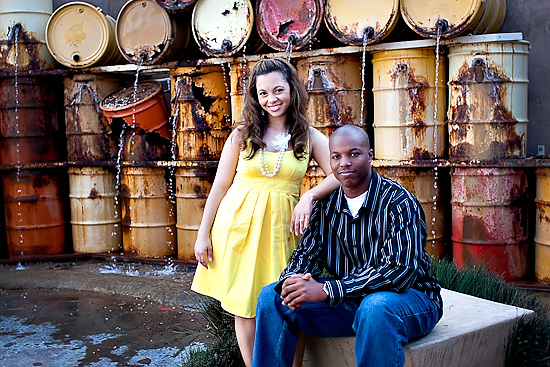 A fun & colorful Engagement at The Lab by Ashleigh Taylor Photography