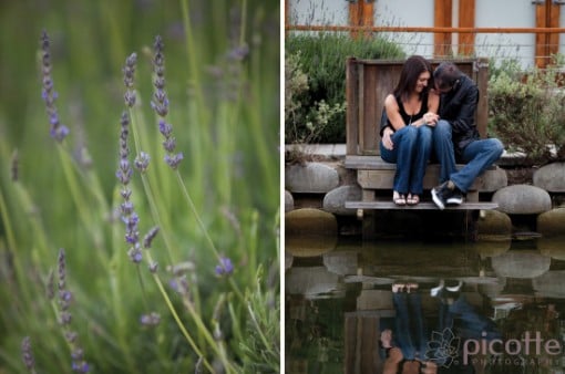 a fun and intimate venice engagement . picotte photography