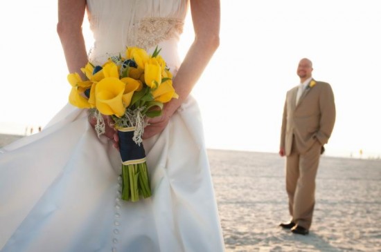 A Navy & Yellow Florida Wedding by MMD Events