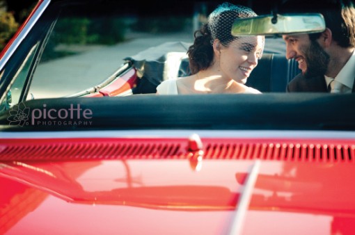 a vintage, smog shoppe wedding . picotte photography