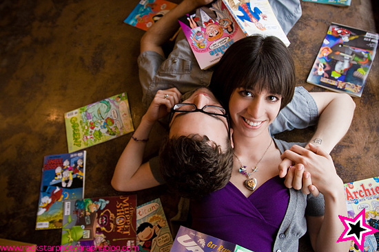 Adorable Quirky Dallas Engagement Session