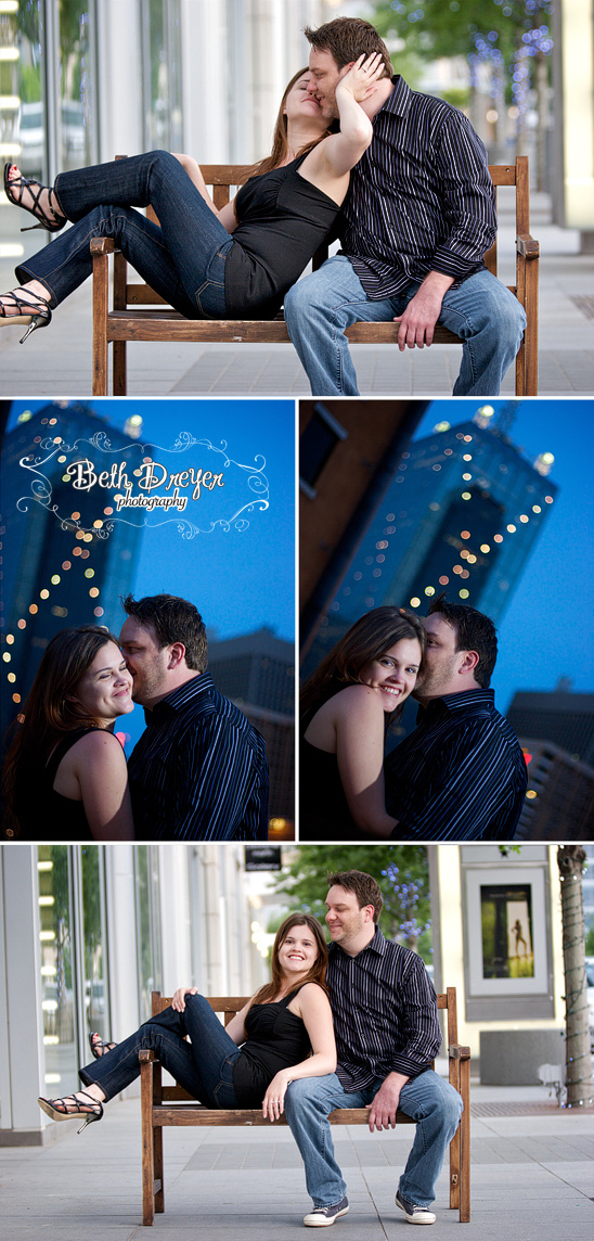 Downtown Dallas Engagement Session