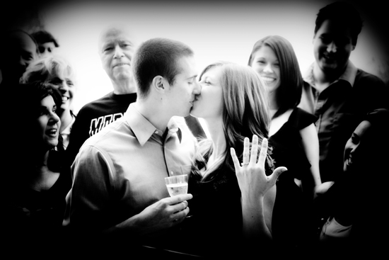 Engaged! Tyler and Jennifer