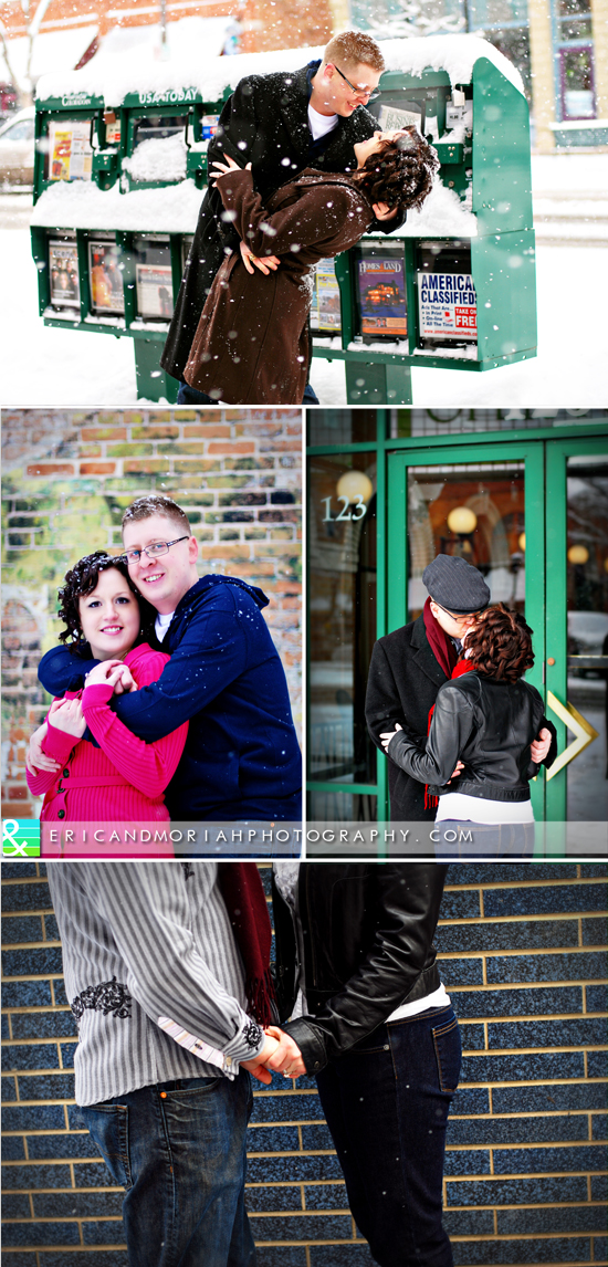Eric & Moriah Photography | Snowy Colorado Engagement Session