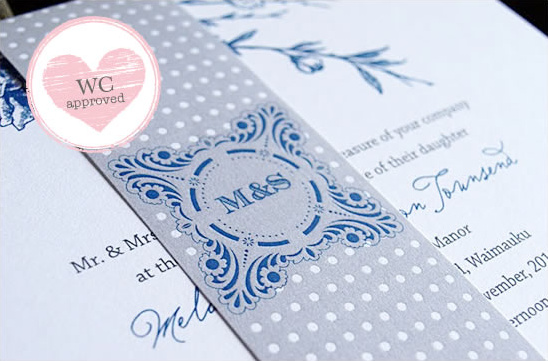 Fancy Fresh Wedding Invitations